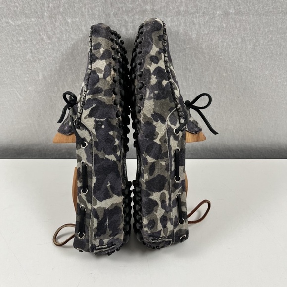Castellano 1920 Madrid Classic Moccasin w Loop Camo Men's Size 9 - Picture 4 of 9